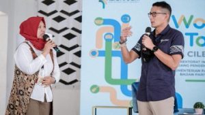 Menparekraf Borong Produk Daur Ulang Karya Penyintas Kanker di Cilegon
