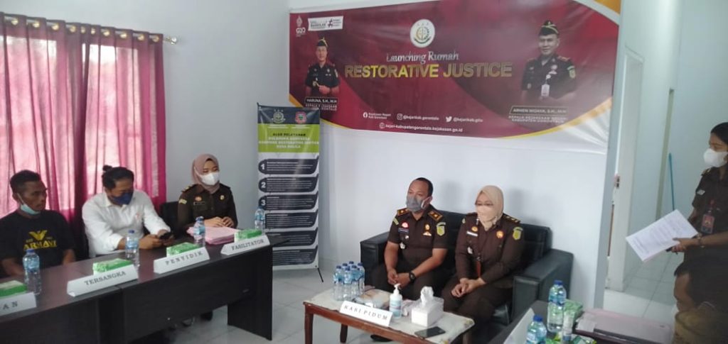 Tersangka Dan Korban Sudah Saling Memaafkan, Kejari Kabgor Selesaikan Secara Restorative Justice
