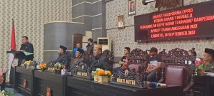 Tidak Kuorum, Ketua DPRD Tetap Lanjutkan Rapat Paripurna Ranperda APBD-P