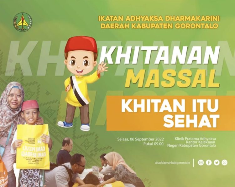 Gelar Khitanan Massal, Kajari Armen : Ini Bentuk Kesehatan Bagi Anak-Anak