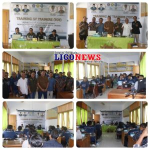 Tim Kemandirian Pangan Rachmat Gobel Bersama Dinas Pertanian Pohuwato Gelar TOT Pupuk Organik