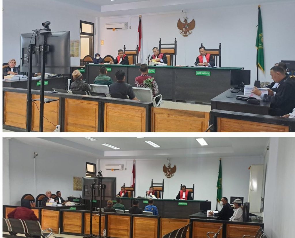 Sidang Korupsi Hibah KONI, Hakim : Saksi Beda Pendapat, Sidang Berikutnya Hadirkan Bupati Nelson