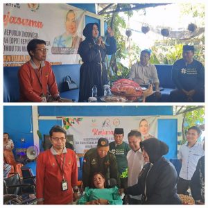Rahmijati Jahja Kerjasama dengan Kemensos, Serahkan Bantuan “ATENSI” di Gorontalo