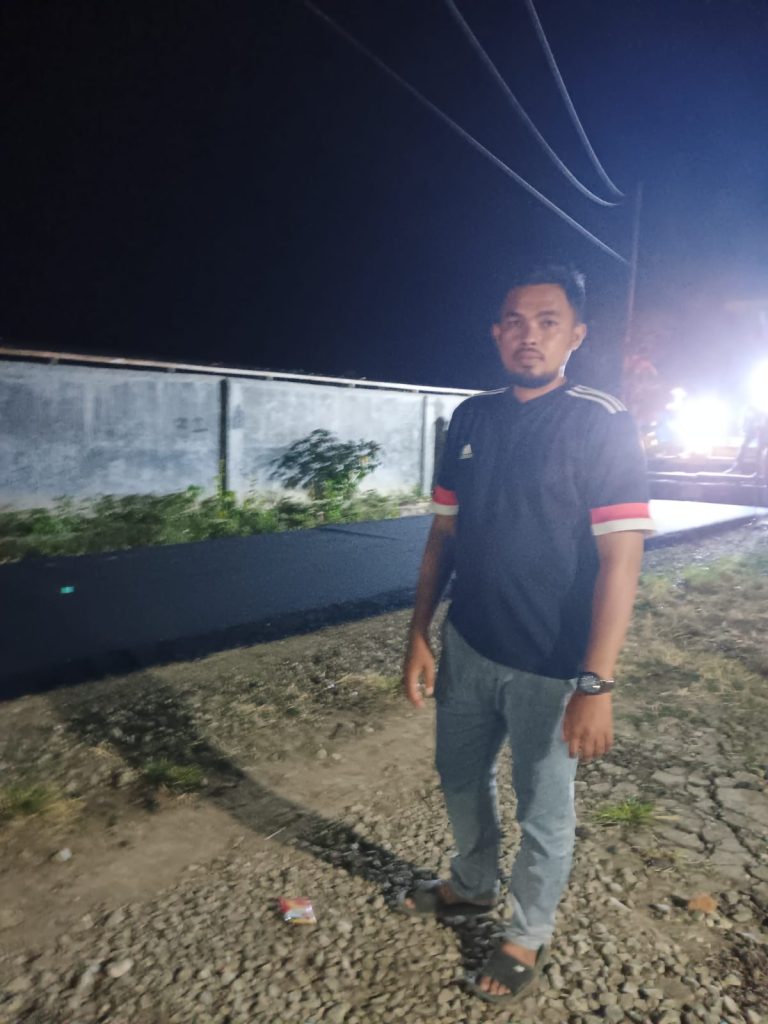Ishak Hubulo Ucapkan Terimakasih Kepada Pemda Gorontalo, Atas Pengaspalan Jalan di Tabongo