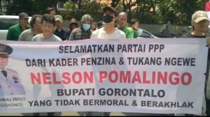 Demo di DPP PPP, Nelson Pomalingo Diminta Dicopot dan Dipecat Dari Kader Partai