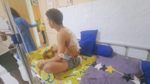 Luka Semakin Parah, Korban Penyiraman Air Keras Dirawat di RS Dunda Limboto.
