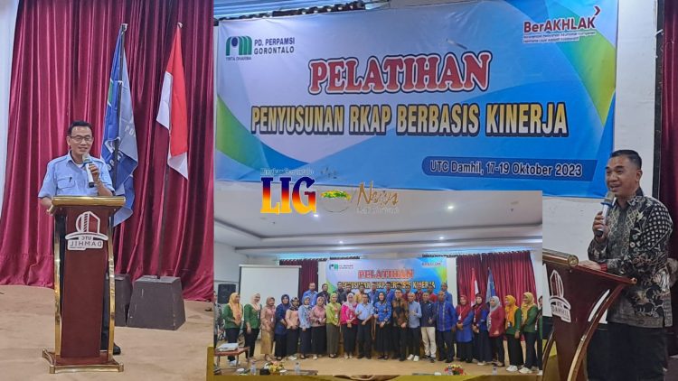 Menuju PDAM Sehat, Perpamsi Provinsi Gorontalo Gelar Pelatihan