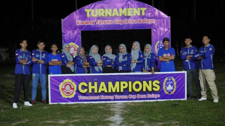 Tournament Karang Taruna Desa Balayo Sukses Digelar dan Resmi di Tutup