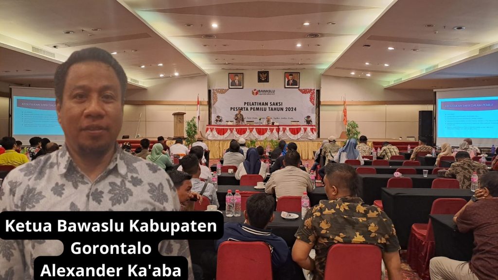 Bawaslu Kabupaten Gorontalo Gelar Pelatihan Saksi Peserta Pemilu 2024