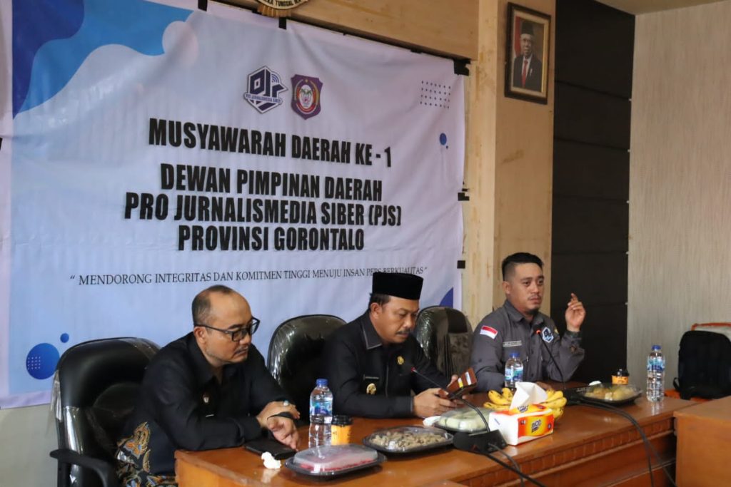Dihadapan Pj Bupati, Ketua DPD PJS Gorontalo Ingatkan Soal PETI Mulai Masuk di Boalemo