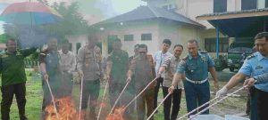 Pemusnahan Babuk Oleh Kejari Kabupaten Gorontalo Didominasi Miras