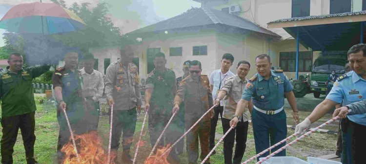 Pemusnahan Babuk Oleh Kejari Kabupaten Gorontalo Didominasi Miras
