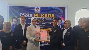 Daftar Bacabup di DPD NasDem Bonebol, Merlan Yakin 100 Persen Dapat Rekom Partai