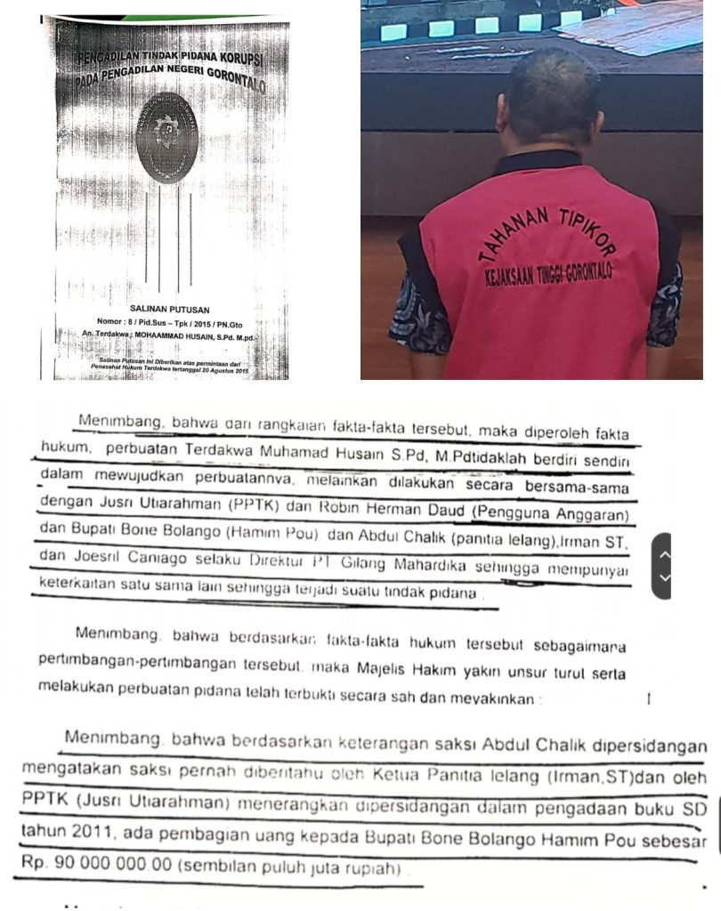 Dugaan Korupsi Menyeret Hamim Pou Tak Habis – Habisnya, Bukan Bansos dan PDAM, Tapi.!