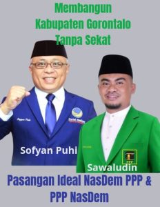 Prof RA Tak Dapat Restu ke Pilkada Kabgor, SP – Sawaludin Mulai Gas Full