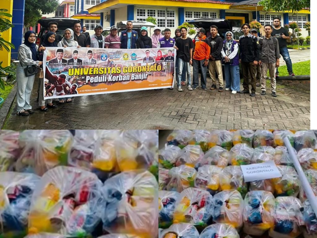 UG Peduli, Ratusan Paket Sembako Dibagikan ke Wilayah Terdampak Banjir