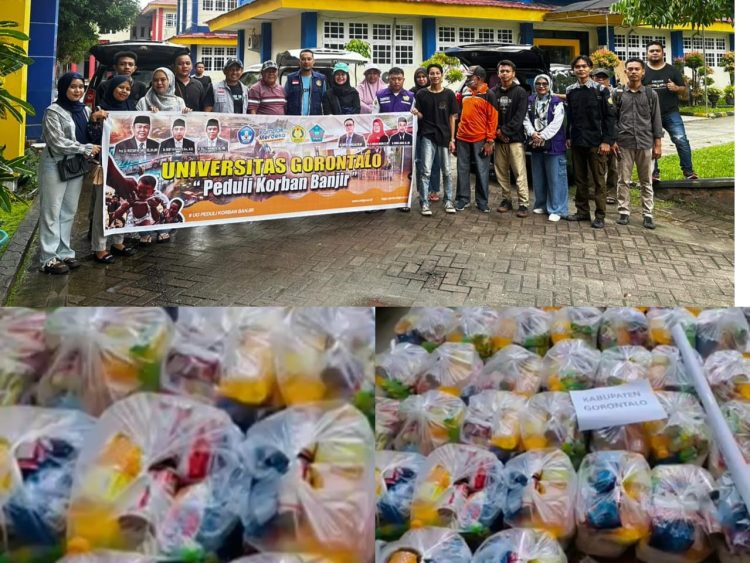 UG Peduli, Ratusan Paket Sembako Dibagikan ke Wilayah Terdampak Banjir
