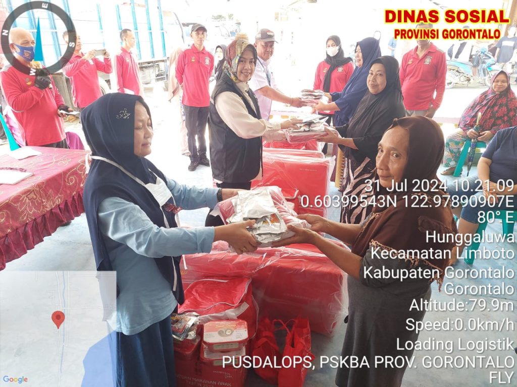 Korban Luapan Air Danau Dapat Bantuan dari Dinsos dan Kesehatan Pemprov Gorontalo