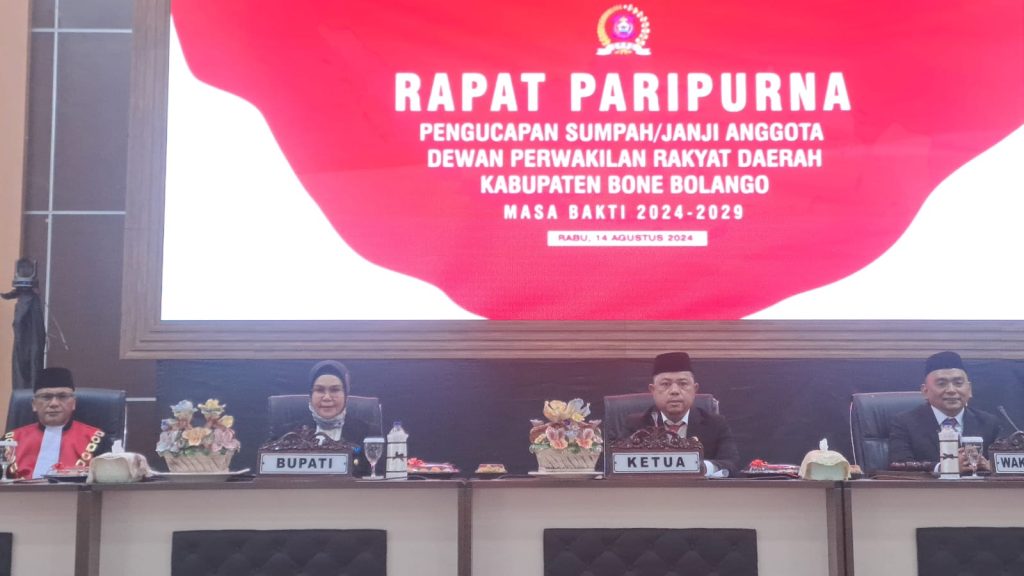 15 Anggota DPRD Bone Bolango Periode 2019 – 2024 Tak Hadir di Rapat Paripurna Pelantikan