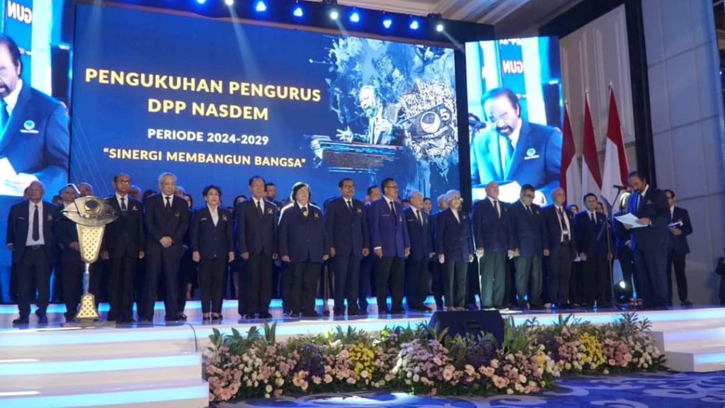 DPP NasDem Periode 2024 – 2029 Resmi Dikukuhkan, Hamim Pou Ketua Bidang Hubungan Eksekutif