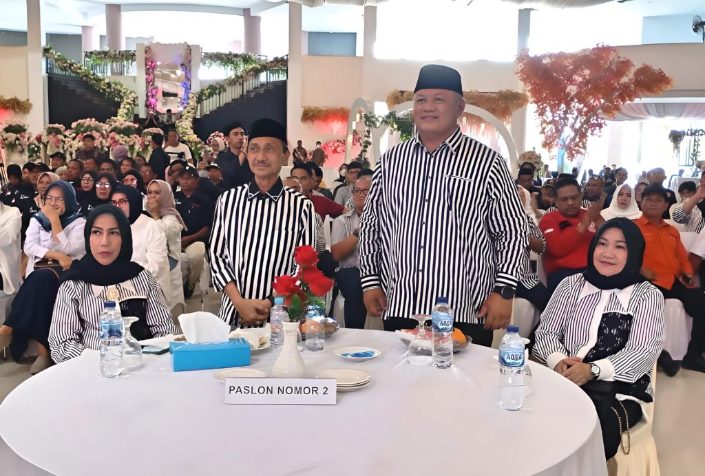 Hadir di Deklarasi Pemilu Damai, Paslon Nelson – Kris Kian Gagah