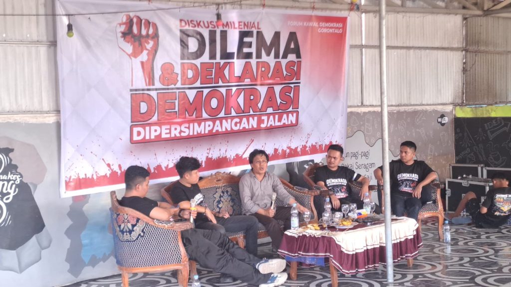 Gelar Diskusi Publik, Andy Taufik : Milenial Mencegah Adanya Pemimpin Korupsi, Amoral & Money Politic.