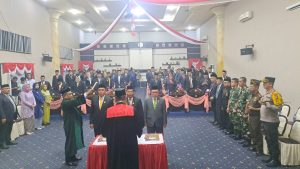 Usai Dilantik Wakil Ketua Satu, Roman Nasaru Inginkan Perubahan di Internal DPRD Kabgor