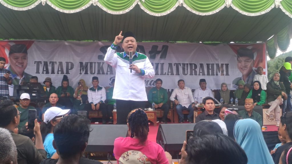 Tak Ingin Janji Banyak, STA Kupas APBD Kabgor Dihadapan Ribuan Masyarakat Tilango