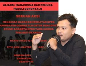 ZD Buka Suara Soal Oknum Aleg DPRD Kabupaten Gorontalo Yang Diduga Terlibat Skandal