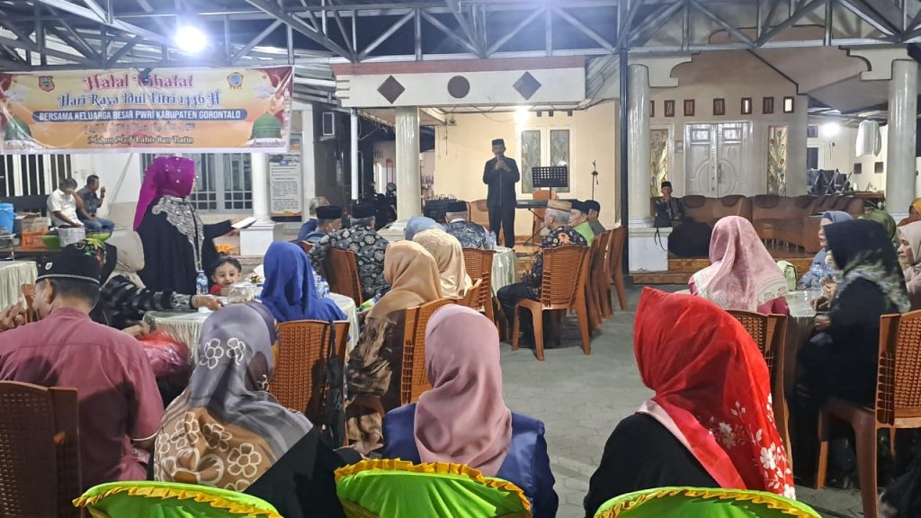 PWRI Kabupaten Gorontalo Gelar Halalbihalal, Pererat Silaturahmi Antar Anggota