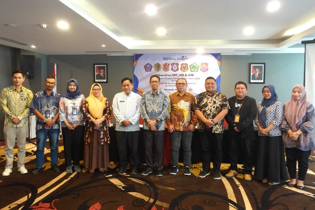 Raih Penghargaan Terbaik Dari PT Taspen, Hariyanto : Penyetor Iuran Pemkab Gorontalo akurat tanpa koreksi