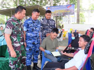Pemuda Muhammadiyah Gorut Ikut Donor Darah HUT TNI ke-80