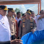 Gubernur Gusnar Ismail Bersama Forkopimda Meninjau lokasi penas Ke XVII