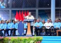 Tutup Rangkaian PENAS XVII Gorontalo, Kedatangan Presiden Prabowo Disambut Meriah Ribuan Warga
