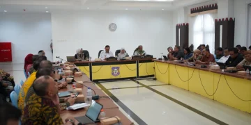 Rapat evaluasi PENAS Petani Nelayan 2026 dipimpin Gubernur Gorontalo Gusnar Ismail