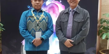 Kepala Bapenda Danial Ibrahim Bersama Dirjen Perimbangan Keuangan Kemenkeu RI Bapak Askolani, SE., M.A. | Foto: Istimewa
