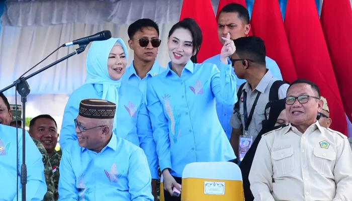 Kedatangan Sherly Tjoanda Jadi Pusat Perhatian Peserta PENAS XVII