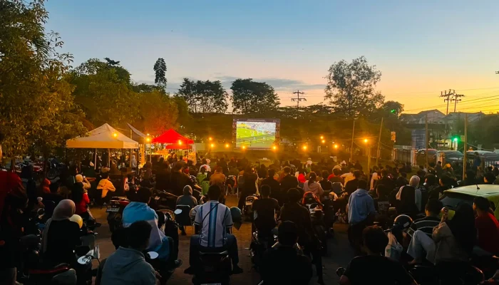 Pelayanan PKB Hadir di Nobar Final Piala Dunia Gorontalo